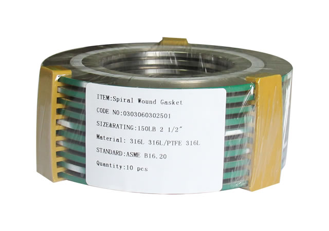 
Metal spiral wound gasket